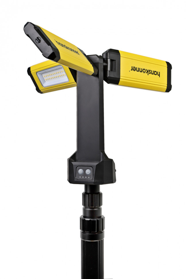 Мачта осветительная аккумуляторная, 2000лм, 3 режима, 660-1430мм, Hanskonner в Ростове-на-Дону в Ростове-на-Дону