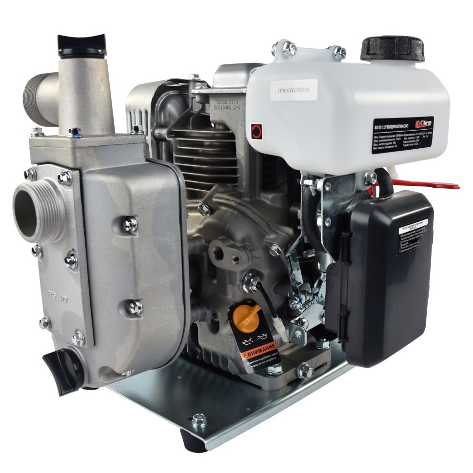 Мотопомпа бензиновая EVOline XG 15 (произведено Zongshen)