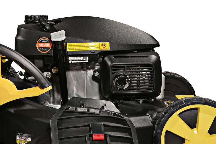 Бензиновая газонокосилка Hanskonner HPL5116H, HONDA GCV170