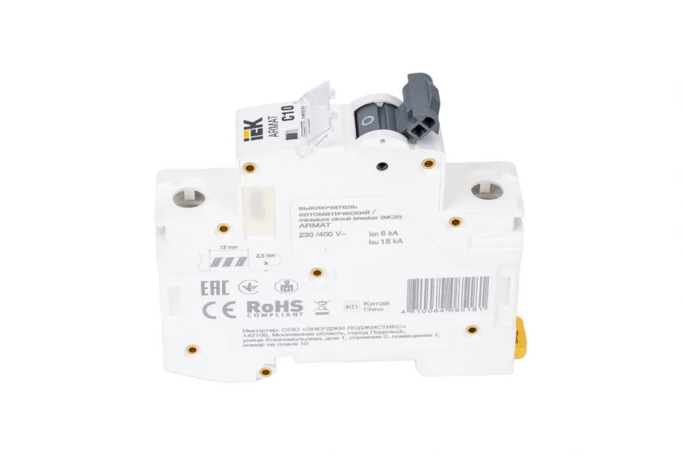 ARMAT Автоматический выключатель M06N 1P C 10А IEK в Ростове-на-Дону в Ростове-на-Дону