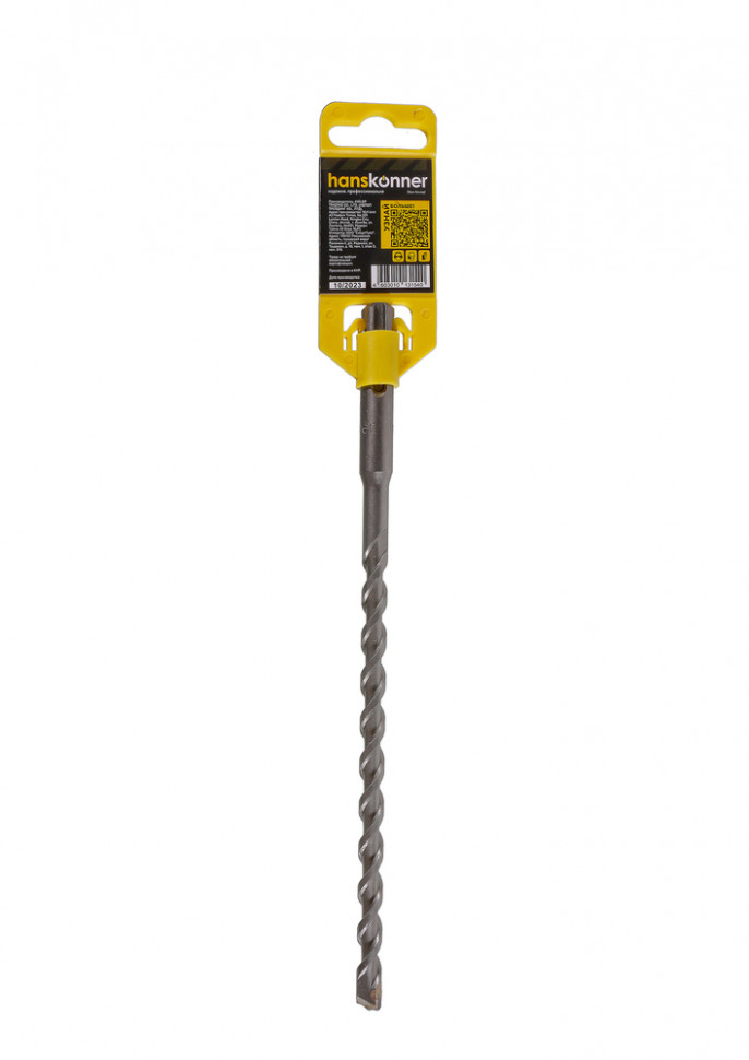 Бур SDS+ 08х210 HIGH SPEED плоский резец U спираль Hanskonner в Ростове-на-Дону в Ростове-на-Дону