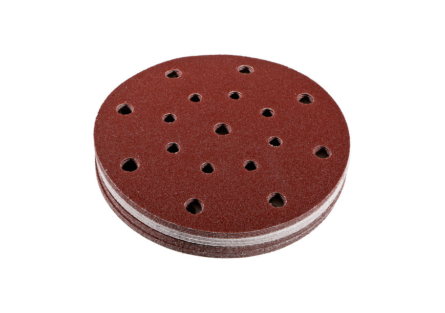 Круг шлифовальный абразивный, d=150мм, зерно 120, 20шт, для HOS8140BL, Sturm!