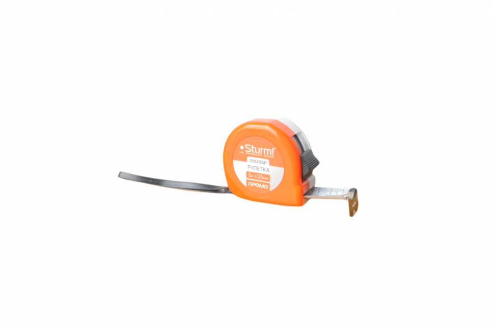 Рулетка 5х25мм, пластиковый корпус, Sturm! в Ростове-на-Дону в Ростове-на-Дону
