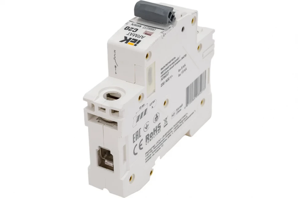 ARMAT Автоматический выключатель M06N 1P C 20А IEK в Ростове-на-Дону в Ростове-на-Дону