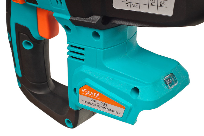 Аккумуляторный перфоратор Sturm! CRH1825BL 1BatterySystem