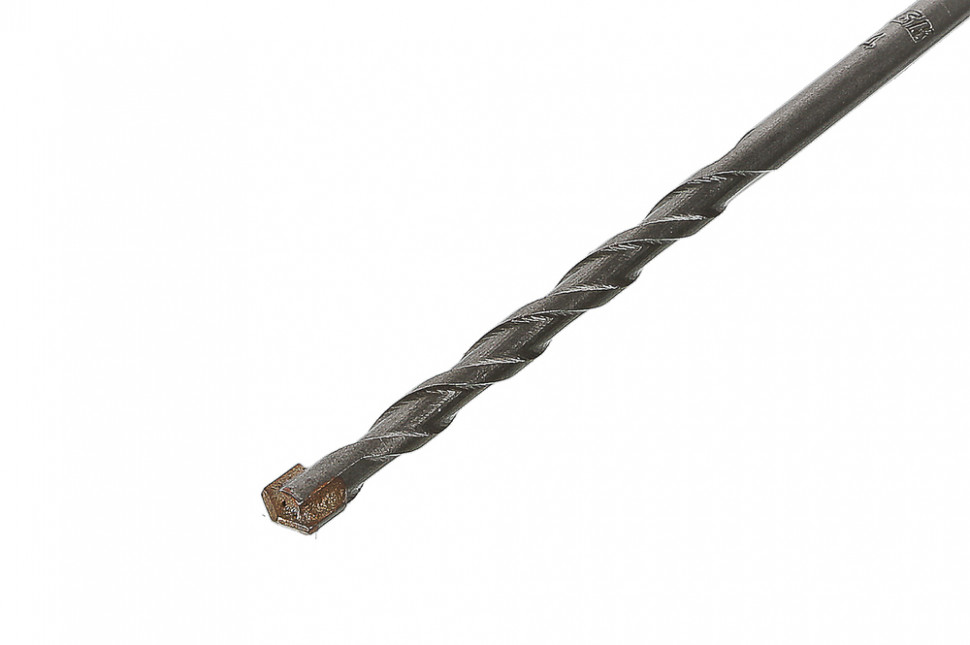 Сверло по бетону, 4x75мм, плоский резец ВК8, цилиндрический хвостовик, БОЕКОМПЛЕКТ в Ростове-на-Дону в Ростове-на-Дону