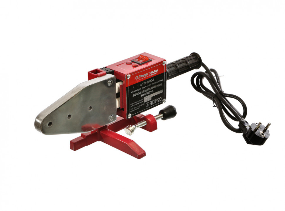 Аппарат для сварки пластиковых труб Энергомаш ГАРАНТ AСT1-2500-6 в Ростове-на-Дону в Ростове-на-Дону