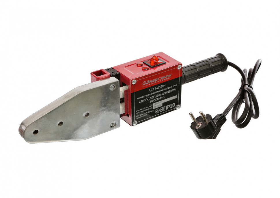 Аппарат для сварки пластиковых труб Энергомаш ГАРАНТ AСT1-2500-6 в Ростове-на-Дону в Ростове-на-Дону