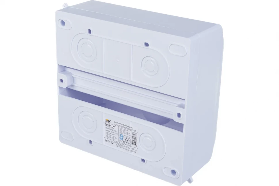 Корпус ОП КМПн 2/9-1 Krepta 3 9мод. IP31 пластик. бел. IEK MKP42-N-09-31-01 в Ростове-на-Дону в Ростове-на-Дону