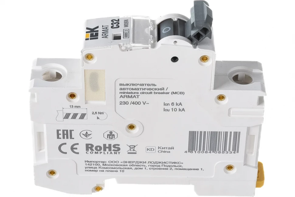 ARMAT Автоматический выключатель M06N 1P C 32А IEK в Ростове-на-Дону в Ростове-на-Дону