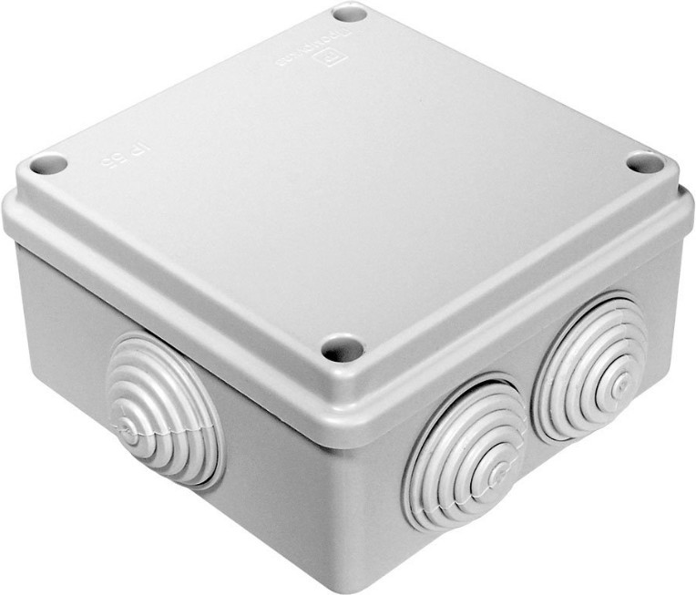 Коробка распределительная ОП безгалогенная (HF) 100х100х50 Промрукав 40-0300 в Ростове-на-Дону в Ростове-на-Дону