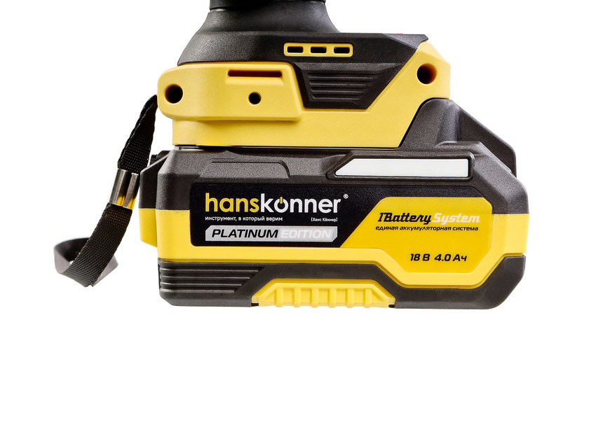 Аккумуляторный ударный гайковерт Hanskonner HCD20420BLC 1BatterySystem в Ростове-на-Дону в Ростове-на-Дону