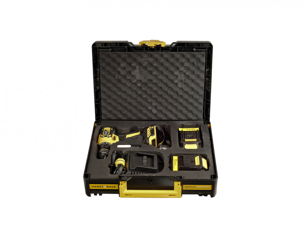 Дрель аккумуляторная б/щ Hanskonner HCD2065BLC 1BatterySystem в Ростове-на-Дону в Ростове-на-Дону