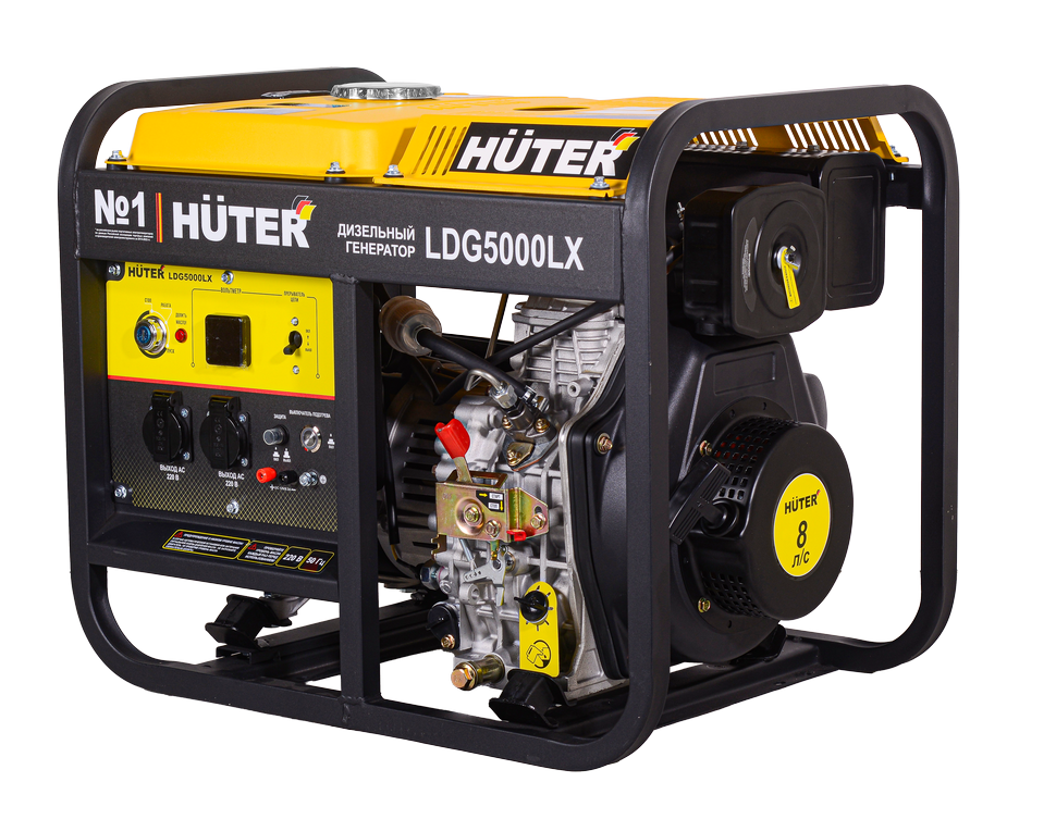Электрогенератор дизельный LDG 5000LX Huter в Ростове-на-Дону в Ростове-на-Дону