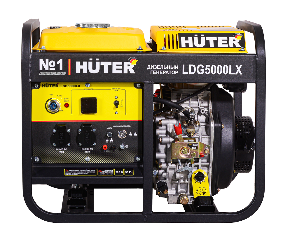Электрогенератор дизельный LDG 5000LX Huter в Ростове-на-Дону в Ростове-на-Дону