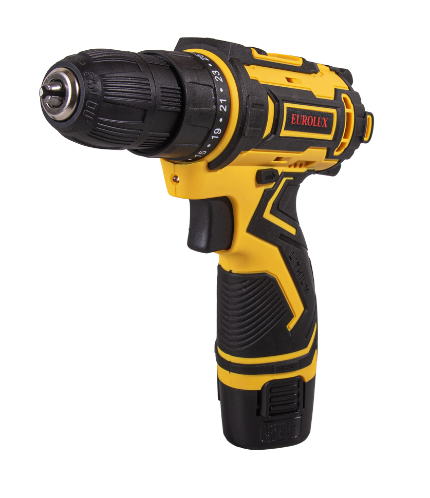 Дрель-шуруповерт аккумуляторная ДА-12/2-1Li Eurolux в Ростове-на-Дону в Ростове-на-Дону