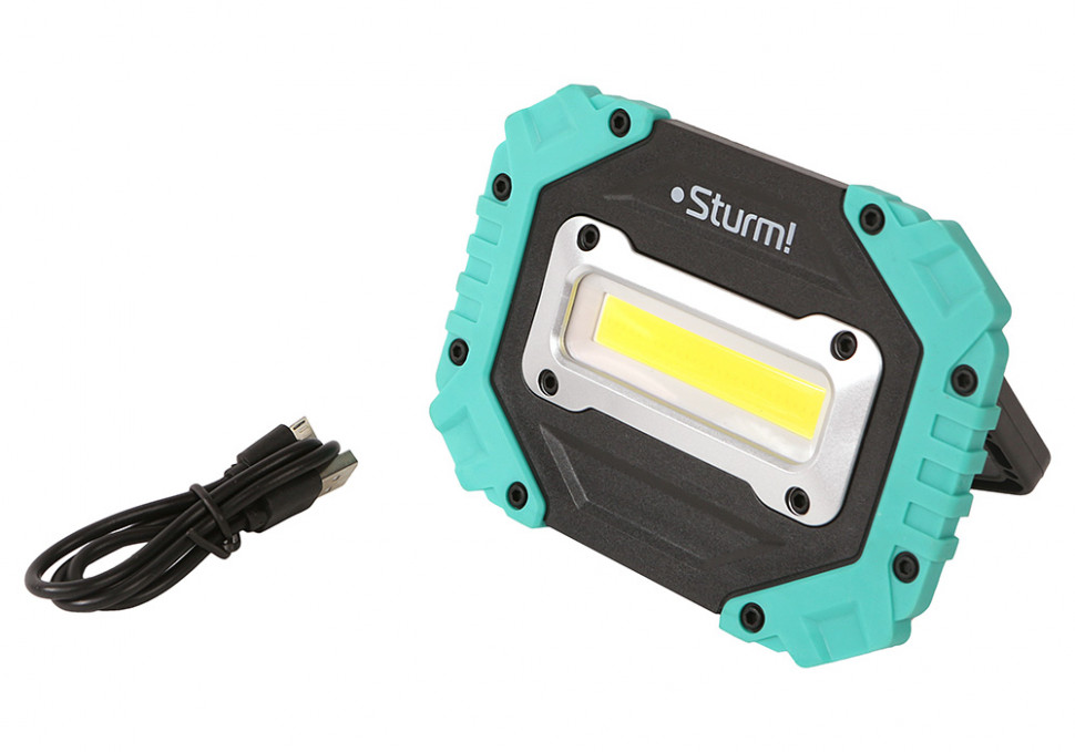 Фонарь-прожектор аккумуляторный 600лм, COB светодиод, 2 магнита, Sturm! в Ростове-на-Дону в Ростове-на-Дону