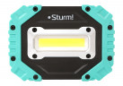 Фонарь-прожектор аккумуляторный 600лм, COB светодиод, 2 магнита, Sturm! в Ростове-на-Дону в Ростове-на-Дону