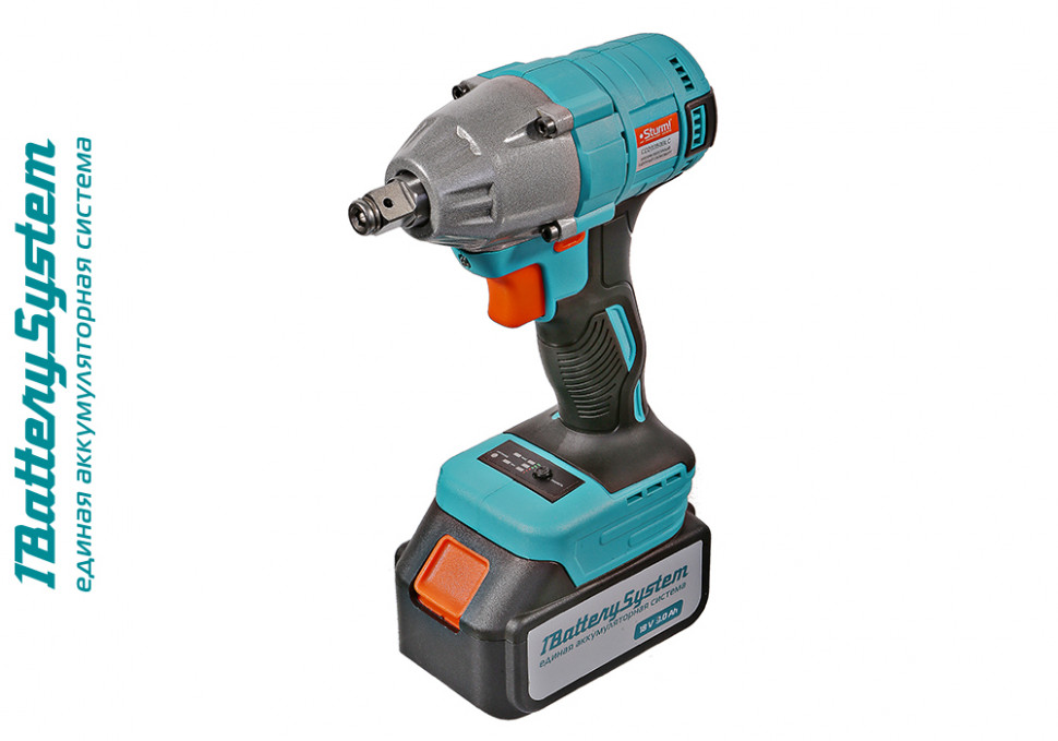 Аккумуляторный гайковерт Sturm! CD20350BLC 1BatterySystem в Ростове-на-Дону в Ростове-на-Дону