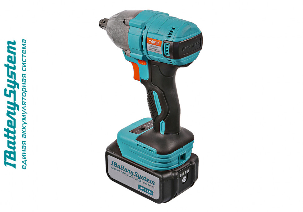 Аккумуляторный гайковерт Sturm! CD20350BLC 1BatterySystem в Ростове-на-Дону в Ростове-на-Дону
