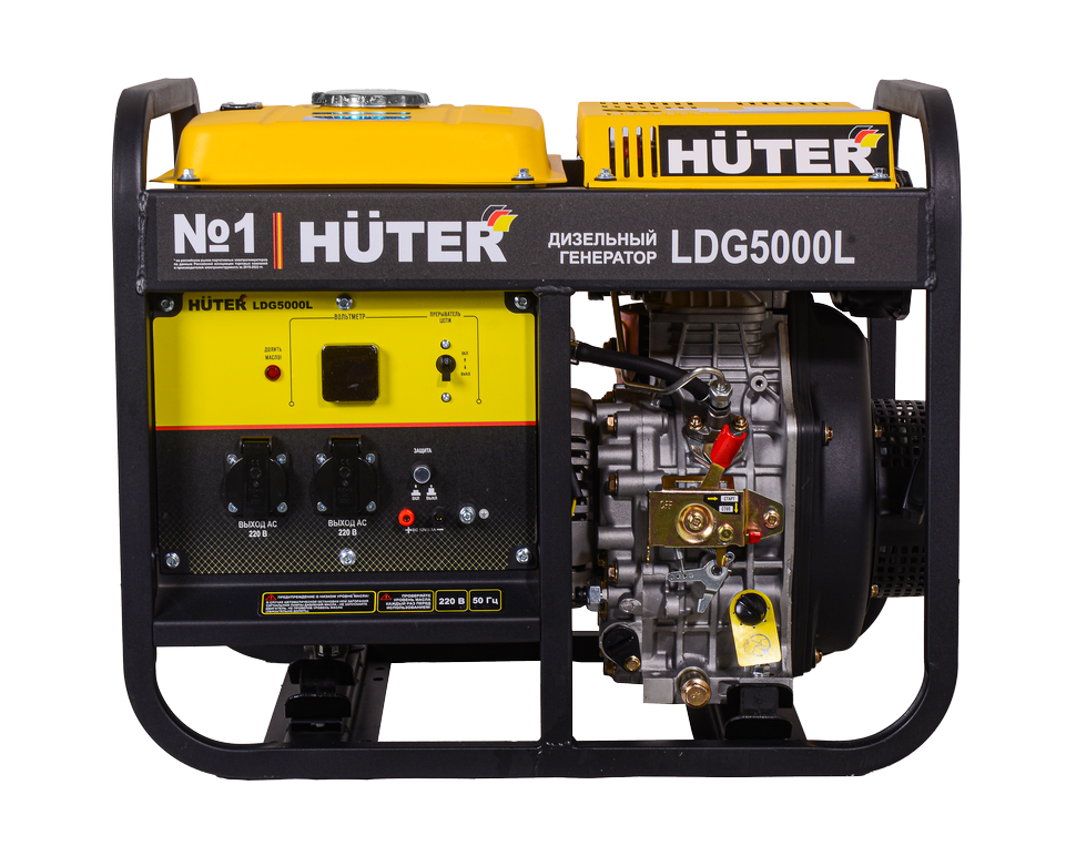 Электрогенератор дизельный LDG 5000L Huter в Ростове-на-Дону в Ростове-на-Дону