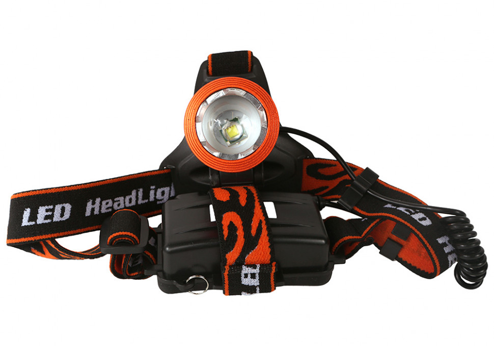 Фонарь налобный аккумуляторный 200лм, T6 светодиод, зум, 3 режима, Sturm! в Ростове-на-Дону в Ростове-на-Дону