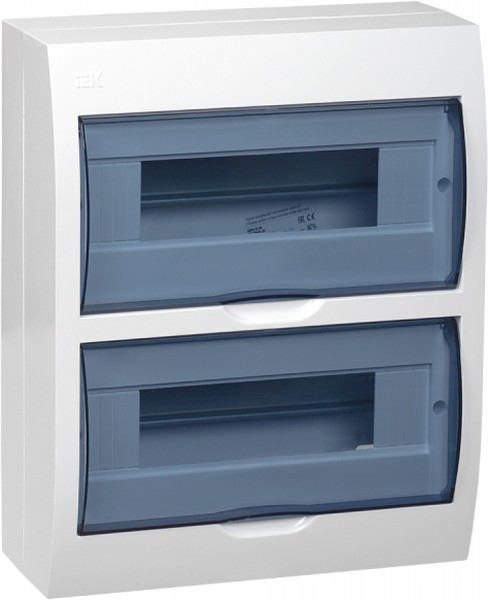 Корпус ЩРН-П-24 Krepta 3 IP41 навесной пластик. бел. IEK MKP12-N-24-40-10 в Ростове-на-Дону в Ростове-на-Дону