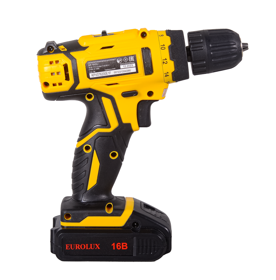 Дрель-шуруповерт Eurolux ДА-16/2Li в Ростове-на-Дону в Ростове-на-Дону