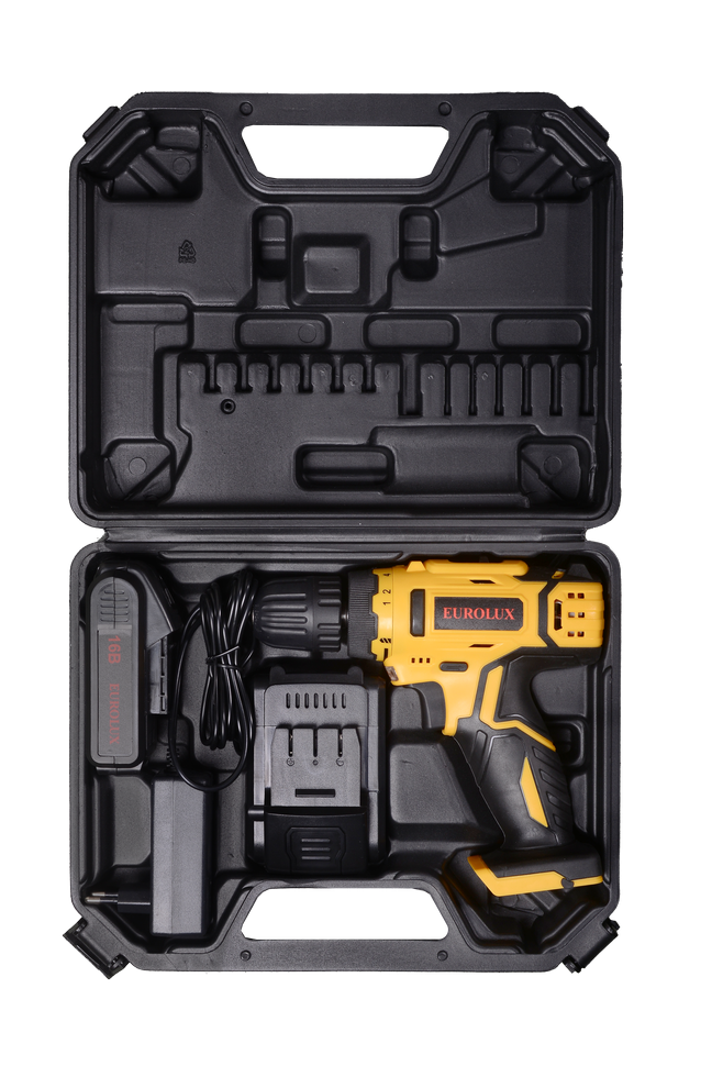 Дрель-шуруповерт Eurolux ДА-16/2Li в Ростове-на-Дону в Ростове-на-Дону
