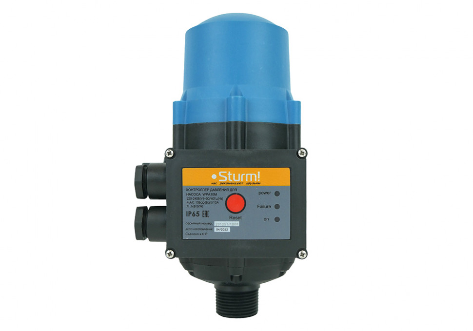 Контроллер давления для насоса Sturm! WPA10M