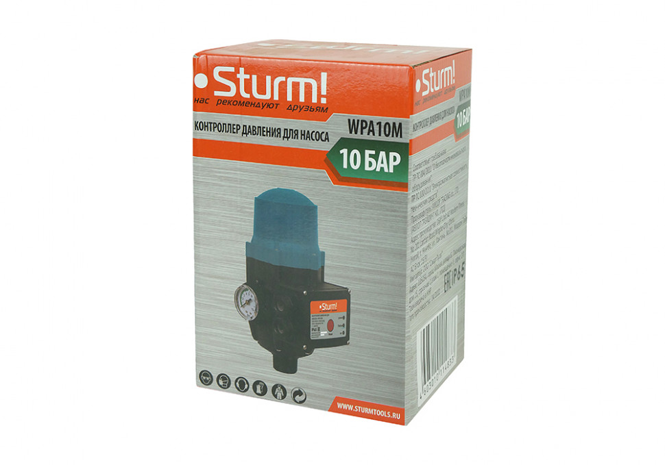 Контроллер давления для насоса Sturm! WPA10M