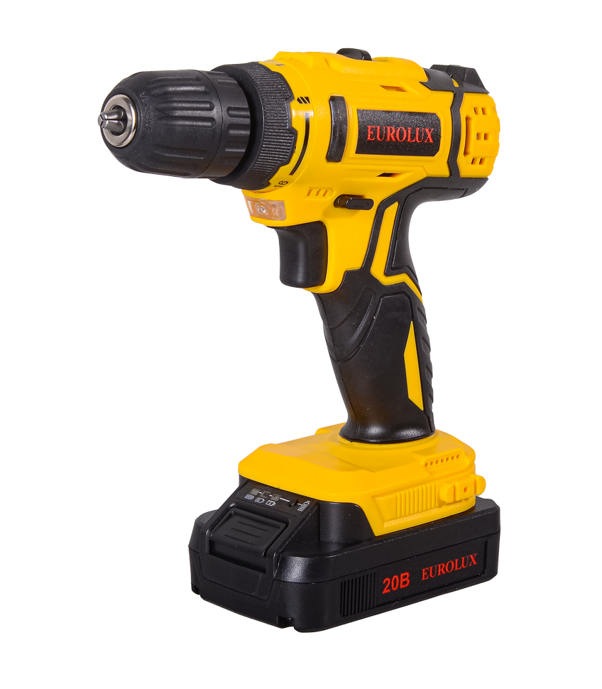 Дрель-шуруповерт Eurolux ДА-20/2Li в Ростове-на-Дону в Ростове-на-Дону