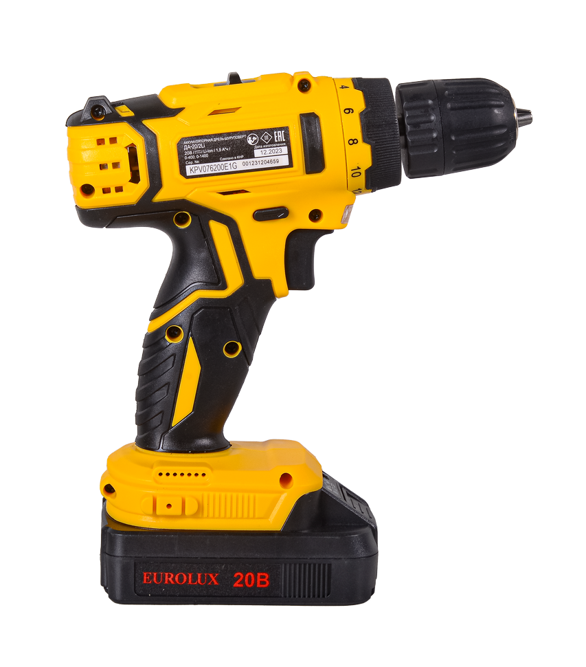Дрель-шуруповерт Eurolux ДА-20/2Li в Ростове-на-Дону в Ростове-на-Дону