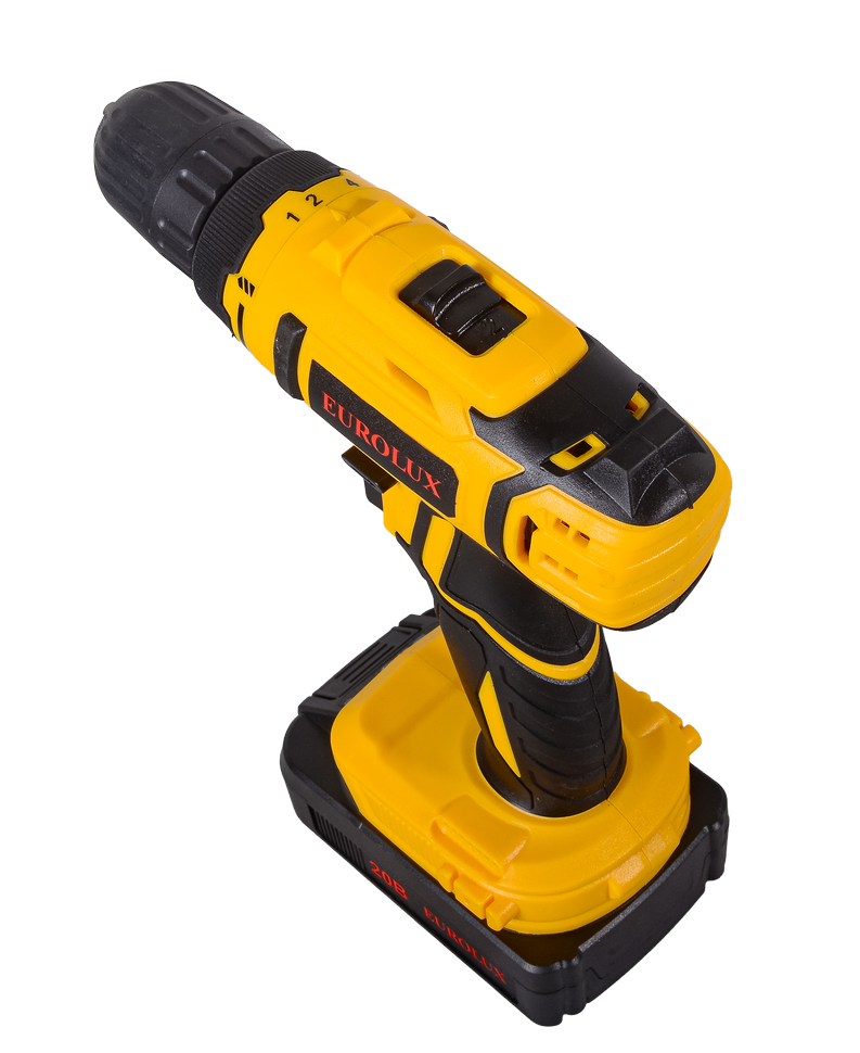 Дрель-шуруповерт Eurolux ДА-20/2Li в Ростове-на-Дону в Ростове-на-Дону