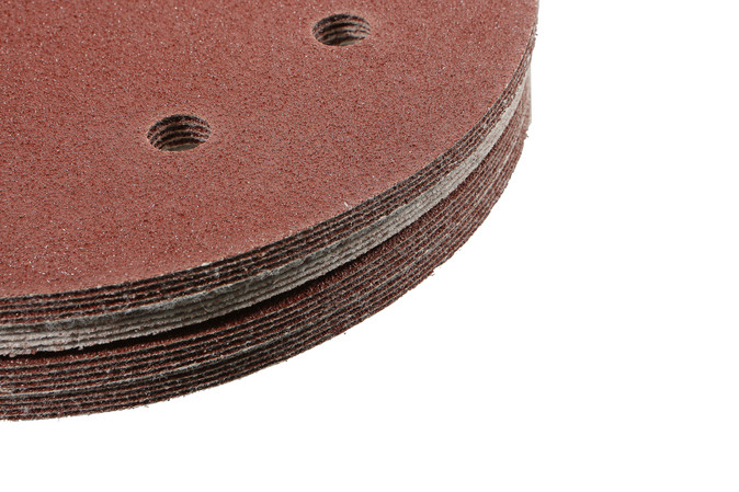 Шлифбумага кругл, 180мм, зерно 060, 20шт, 8 ОТВЕРСТИЙ, для DWS6010, Sturm!