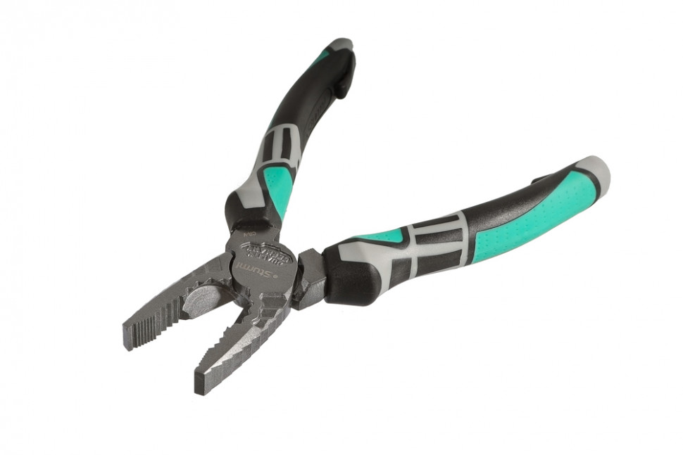 Пассатижи, 160мм, эксцентр. шарнир,  CrV сталь, TPE рукоятки, тефлон, Sturm!