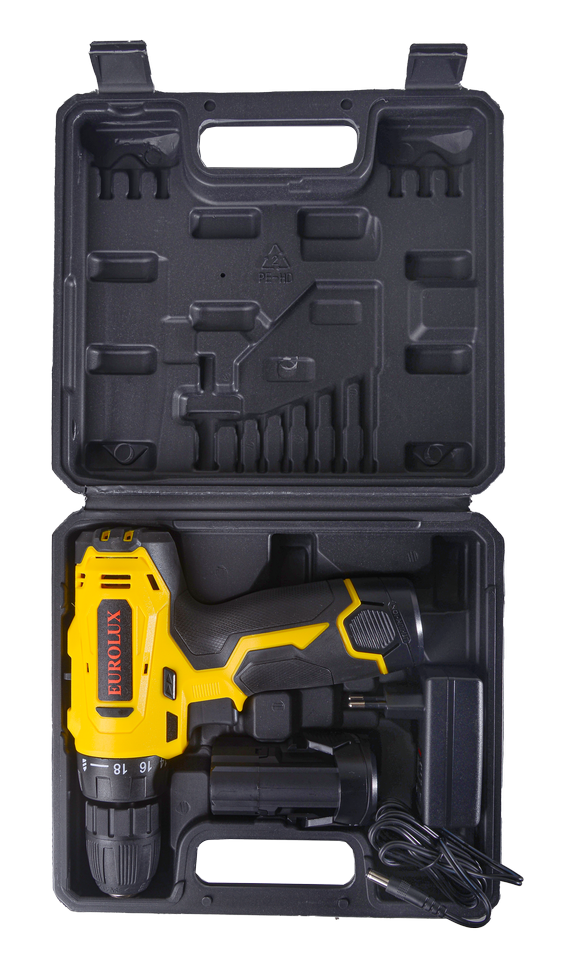 Дрель-шуруповерт Eurolux ДА-12/2Li в Ростове-на-Дону в Ростове-на-Дону
