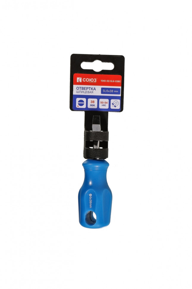 Отвертка СОЮЗ 1040-02-SL6-038C