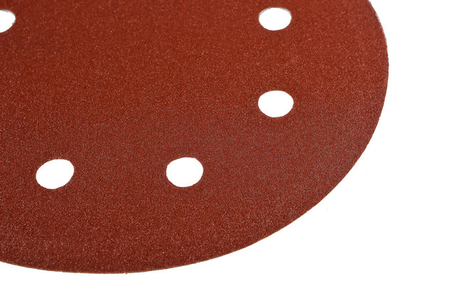 Шлифбумага кругл., 180мм, зерно 180, 20шт 8-ОТВЕРСТИЙ, для DWS6010, Sturm!