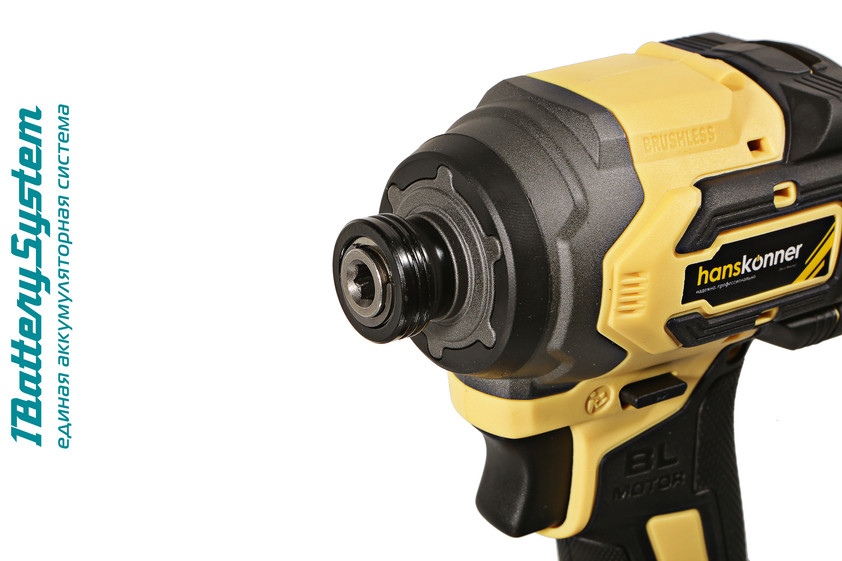 Аккумуляторный ударный винтоверт Hanskonner HCD20280BLC 1BatterySystem в Ростове-на-Дону в Ростове-на-Дону