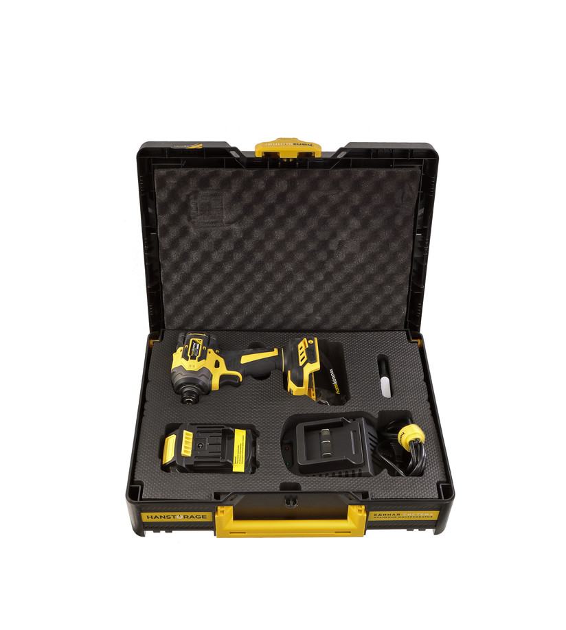 Аккумуляторный ударный винтоверт Hanskonner HCD20280BLC 1BatterySystem в Ростове-на-Дону в Ростове-на-Дону