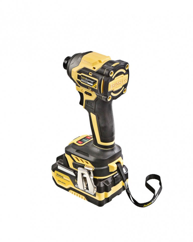 Аккумуляторный ударный винтоверт Hanskonner HCD20280BLC 1BatterySystem в Ростове-на-Дону в Ростове-на-Дону