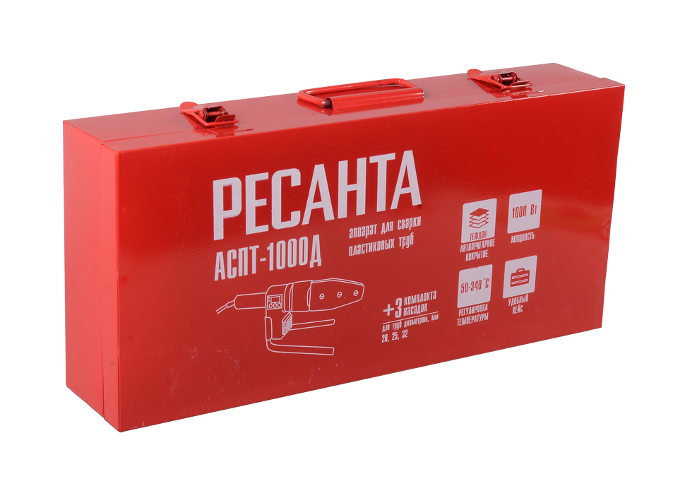 Аппарат для сварки пластиковых труб АСПТ-1000Д Ресанта в Ростове-на-Дону в Ростове-на-Дону