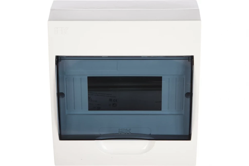 Корпус ЩРН-П-8 Krepta 3 IP41 навесной пластик. бел. IEK MKP12-N-08-40-20 в Ростове-на-Дону в Ростове-на-Дону