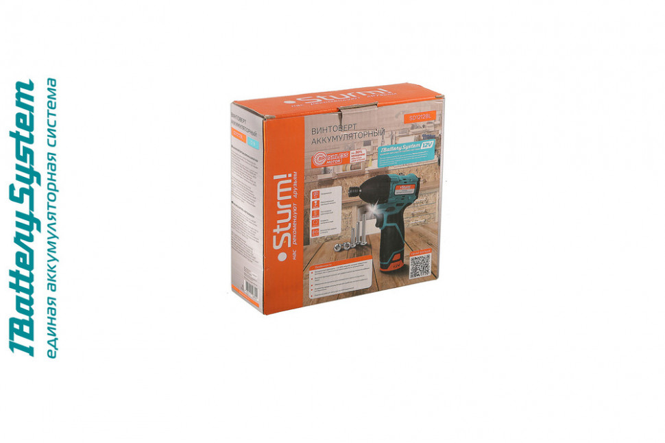 Аккумуляторный Винтоверт Sturm! SD1212BL 1BatterySystem12V в Ростове-на-Дону в Ростове-на-Дону