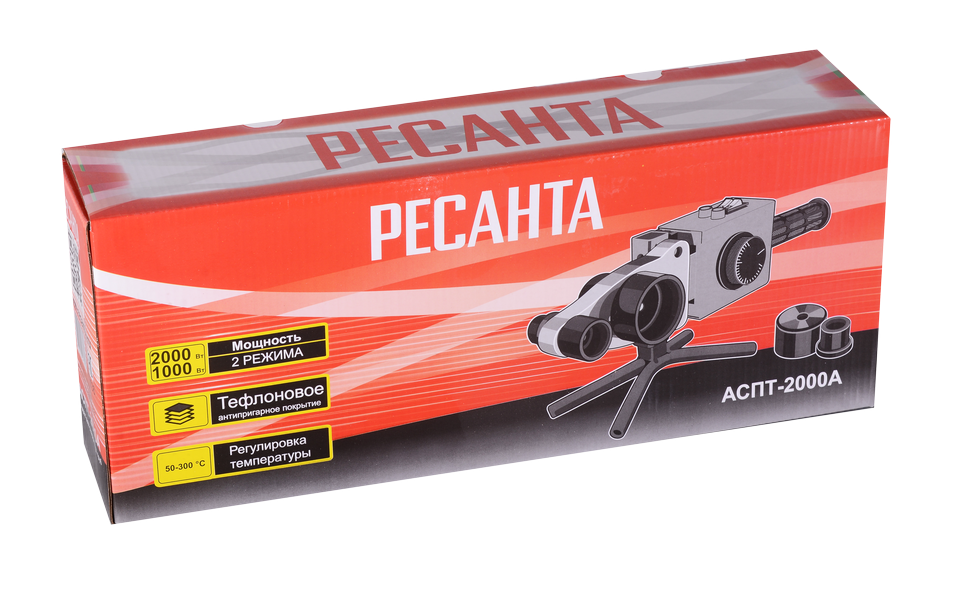 Аппарат для сварки ПВХ труб Ресанта АСПТ-2000А в Ростове-на-Дону в Ростове-на-Дону