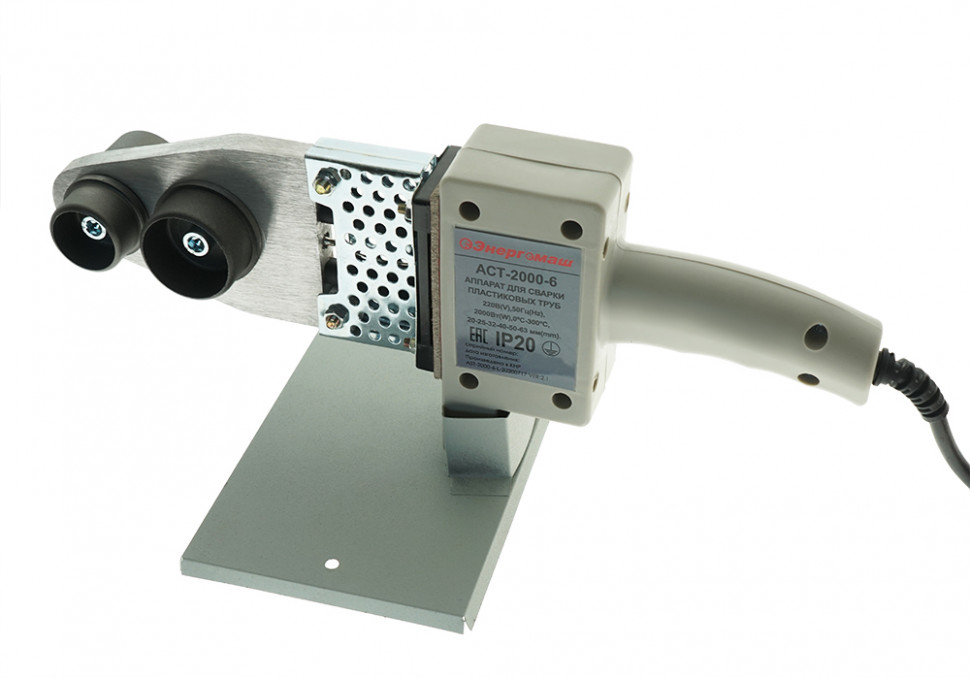 Аппарат для сварки пластиковых труб Энергомаш АСТ-2000-6 в Ростове-на-Дону в Ростове-на-Дону