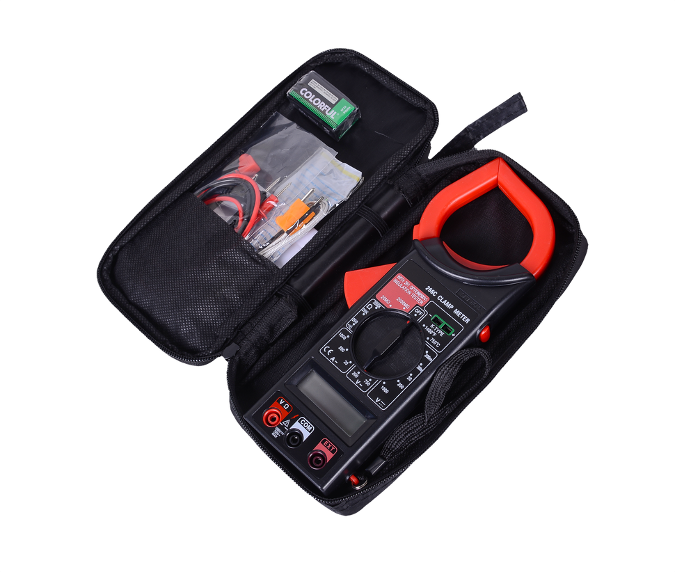 Токоизмерительные клещи DT266C (+измерение температуры)