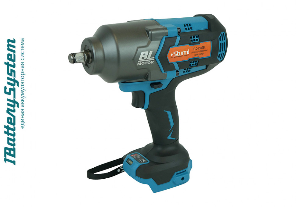 Аккумуляторный гайковерт Sturm! CD650SBL 1BatterySystem в Ростове-на-Дону в Ростове-на-Дону