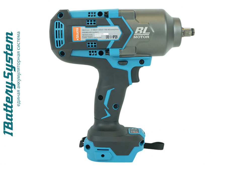 Аккумуляторный гайковерт Sturm! CD650SBL 1BatterySystem в Ростове-на-Дону в Ростове-на-Дону